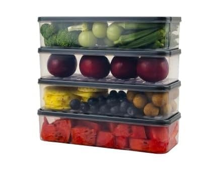 Fridge containers (pack of 6)