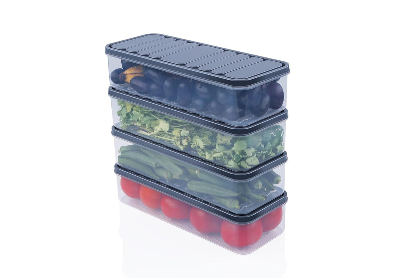 Fridge containers (pack of 6)