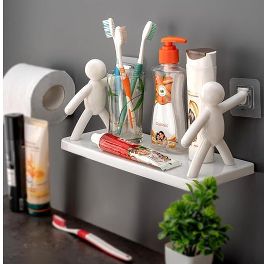 Wall Shelf  (Number of Shelves - 1, White)
