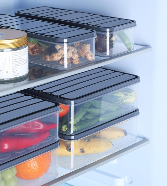 Fridge containers (pack of 6)